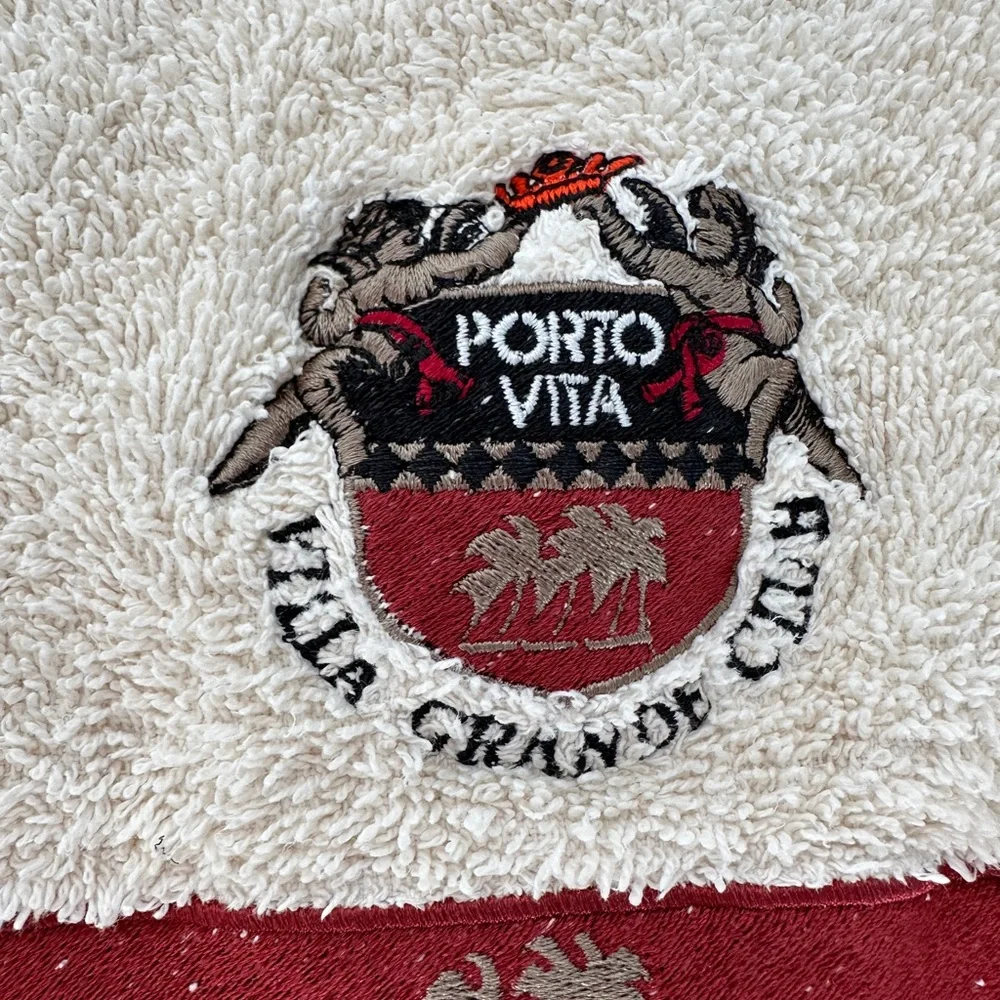 IYKYK Famous Exclusive Members Only Porto Vita VillaGrand Club Hand Towel